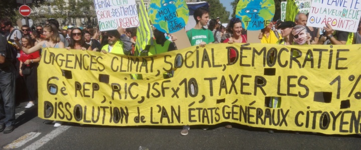 Chronique des résistances – Marche pour le Climat et la Justice sociale