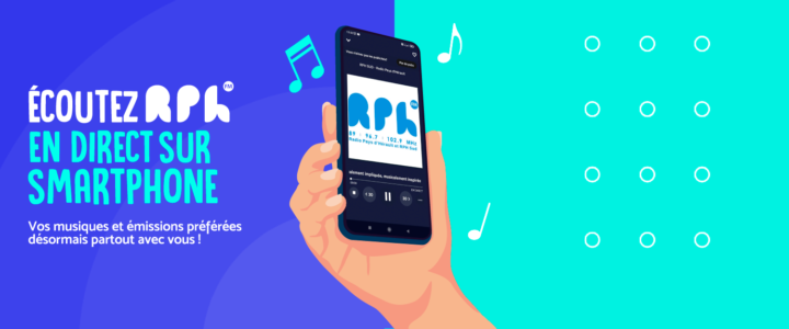 Écoutez RPH sur smartphone !