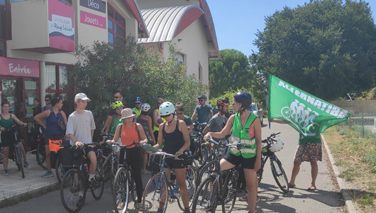 Altermédia – VÉLO TOUR des alternatives  pour la transition écologique et sociale dans l’Hérault