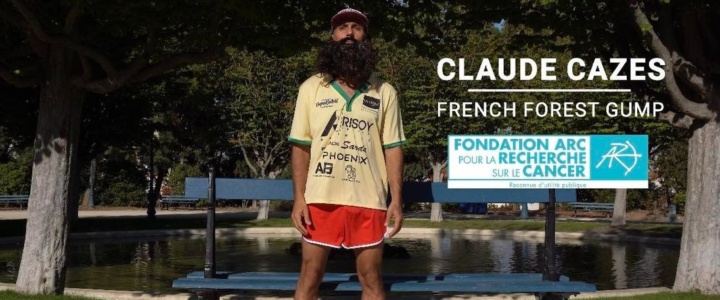 Le Forrest Gump biterrois court contre le cancer