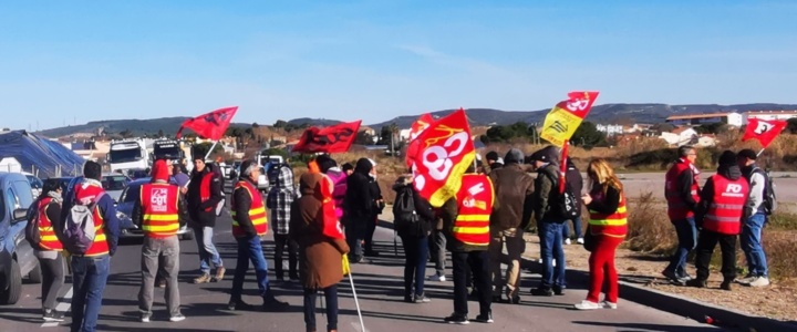 Frontignan. Des manifestants bloquent la raffinerie héraultaise !