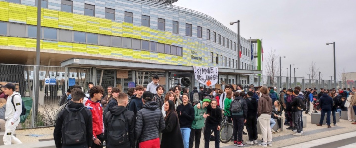 Gignac. Près de 200 lycéens bloquent le lycée Simone-Veil ce vendredi