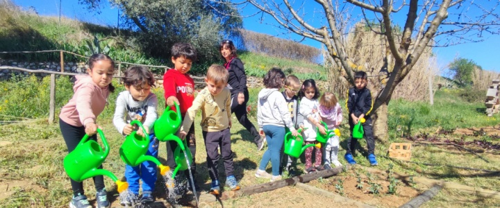 Montagnac. Les maternelles cultivent la solidarité au jardin de la Croix Rouge