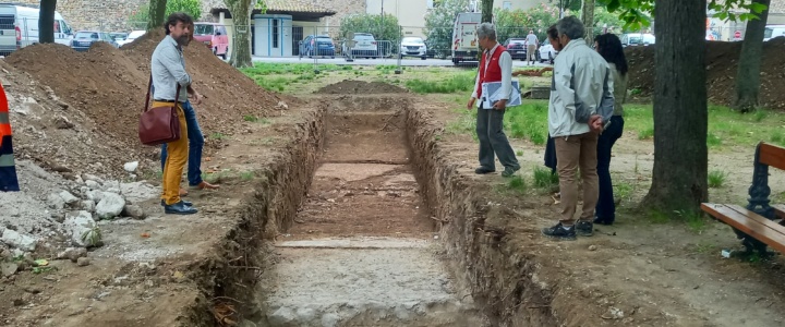 Lodève. Ils découvrent des vestiges de l’époque romaine sous le parc