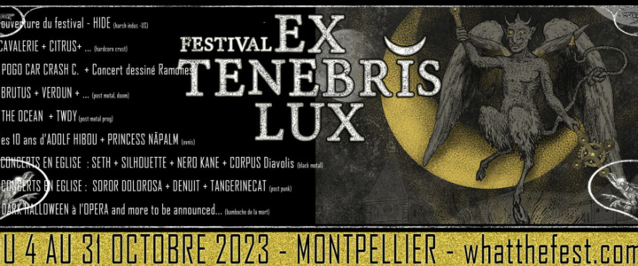 Vivre ici – Le festival dark et mythique Ex Tenebris Lux, la célébration de la Sub-Culture