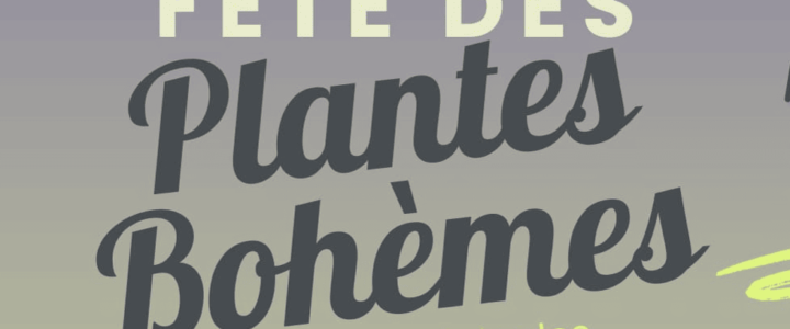 Vivre ici : La Fête des Plantes Bohèmes ce Dim 22 septembre à la salle coopérative culturelle de Montpellier