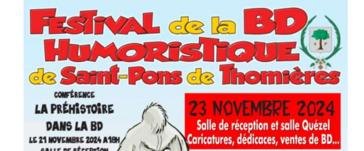 Vivre ici – 2ème Edition du Festival de BD Humoristique de St Pons de Thomières